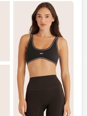 SETACTIVE SPORTBODY® SPORTY STITCH BRA - BIRTHDAY ESPRESSO (birthday collection)